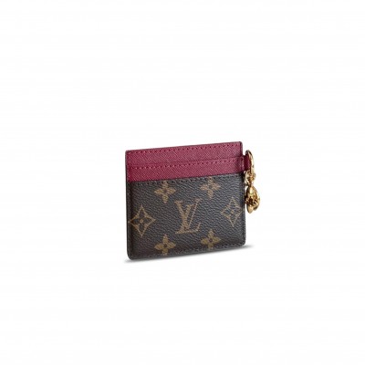 LOUIS VUITTON LV CHARMS CARD HOLDER M82739 (10*7*0.3cm) LOUIS VUITTON LV CHARMS CARD HOLDER M82739 (10*7*0.3cm)